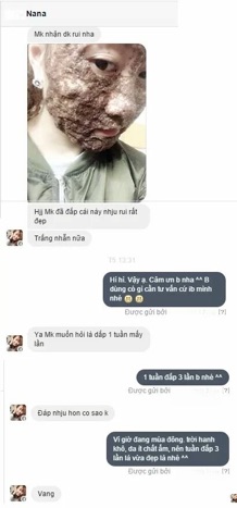 MẶT NẠ NGŨ HOA HẠT