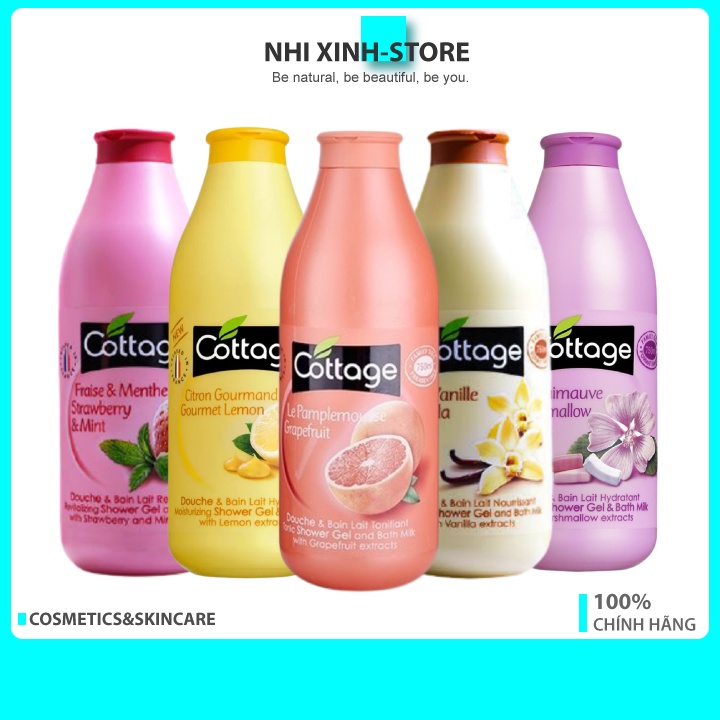 Sữa Tắm Cottage 750ml Pháp