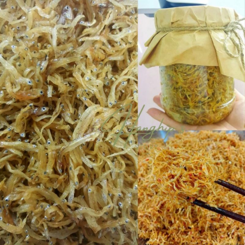 Khô cá cơm mờm sữa VIP không vụn nát gói 500gr và 1kg. cá mờm cơm phơi khô tự nhiên  chuẩn xịn