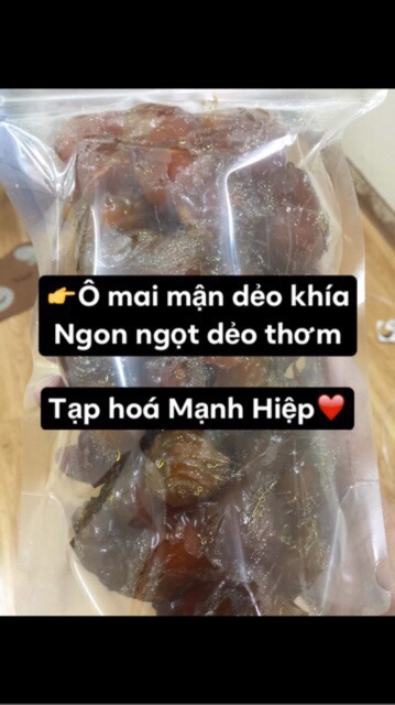 500Gr Ô Mai Mận Dẻo Khía Siêu Ngon