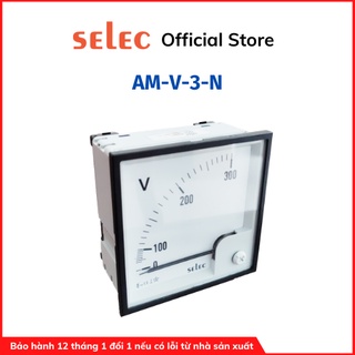 Đồng hồ kim Volt AM-V-3-N (300V)  | Selec