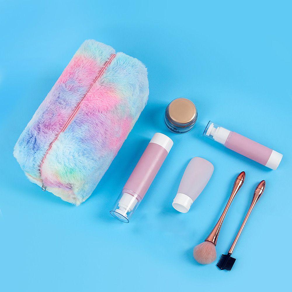 Túi Bông Đựng Mỹ Phẩm Màu Gradient Dễ Thương