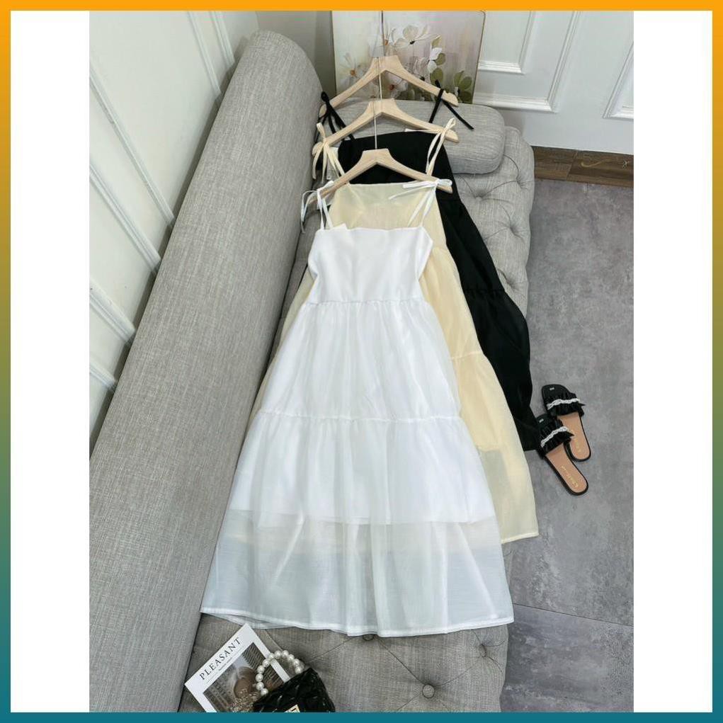 [Free Ship] Set Váy Nữ, Set Váy 2 Dây 3 Màu Hàng QC Hot Trend Loại 1 | BigBuy360 - bigbuy360.vn