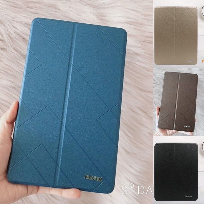 bao da samsung tab E 9.7 T560 khay nhựa hiệu LISHEN nhiều màu