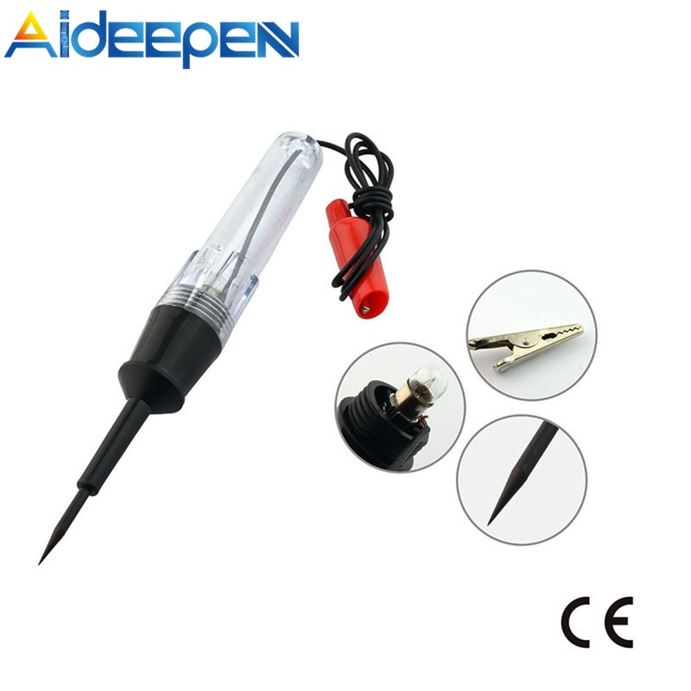 AIDEEPEN Bút thử điện áp xe hơi 6-24V chuyên dụng tiện lợi