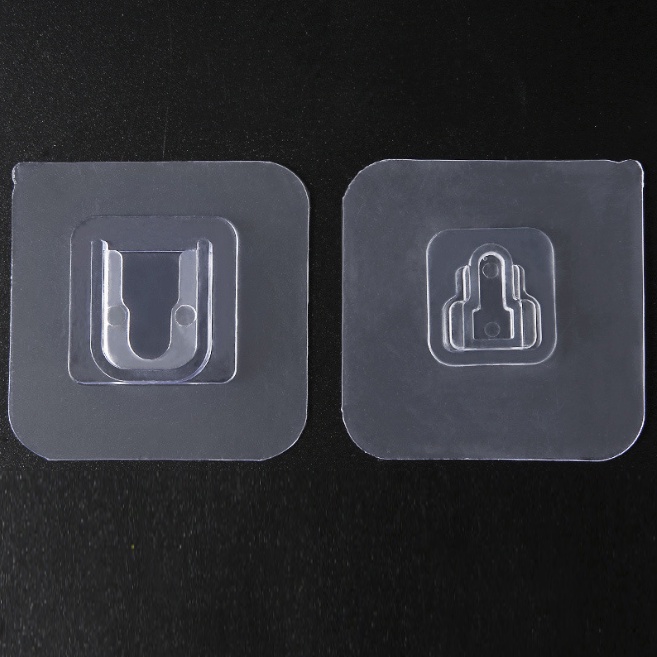 Móc Dán Tường Ghép Đôi 2 Mặt Treo Đồ Tiện Dụng