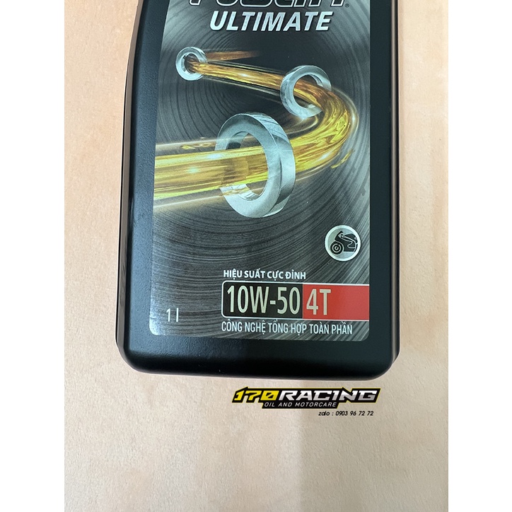 (HCM) Combo Nhớt Xe Máy Chuyên Đi Tour 5 IN 1 CASTROL POWER1 ULTIMATE 10W50 - 4T TỔNG HỢP TOÀN PHẦN Dung Tích 1000M