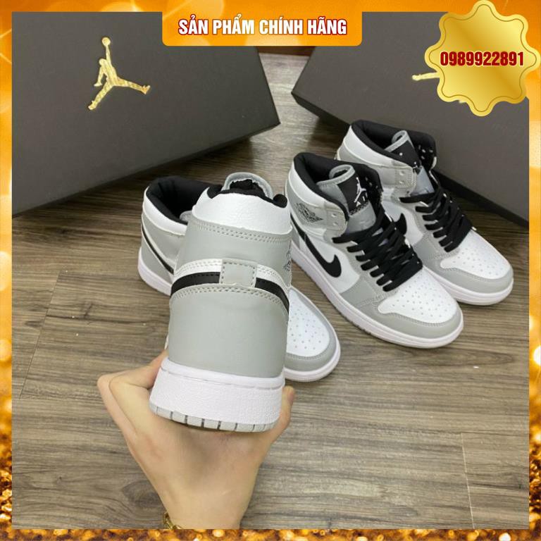 [full box+bill ] Giày thể thao Jodan 1 xám đen cao cổ | BigBuy360 - bigbuy360.vn
