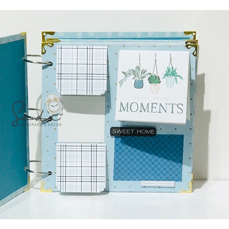 Scrapbook chủ đề gia đình