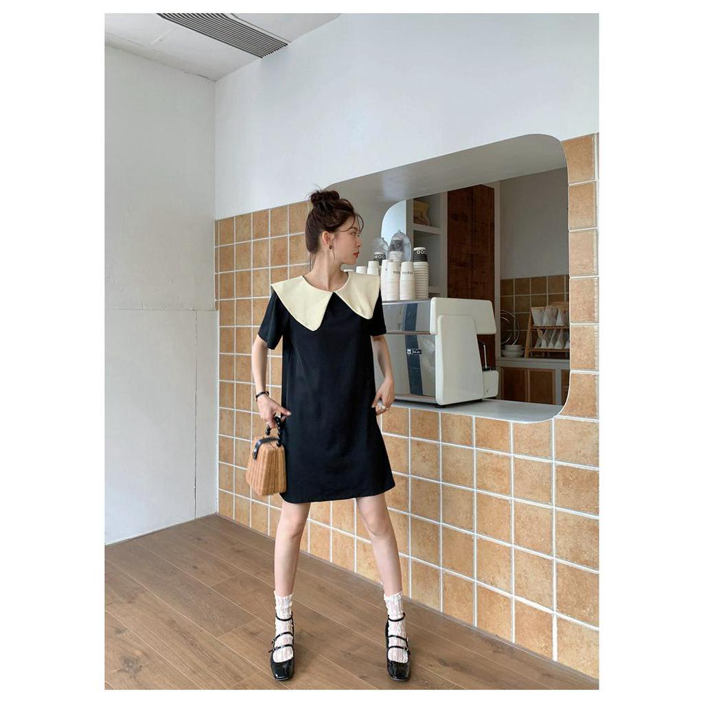 64130 Đầm Dáng Rộng Mặc Được Hai Mặt Có Thể Mặc Mùa Hè