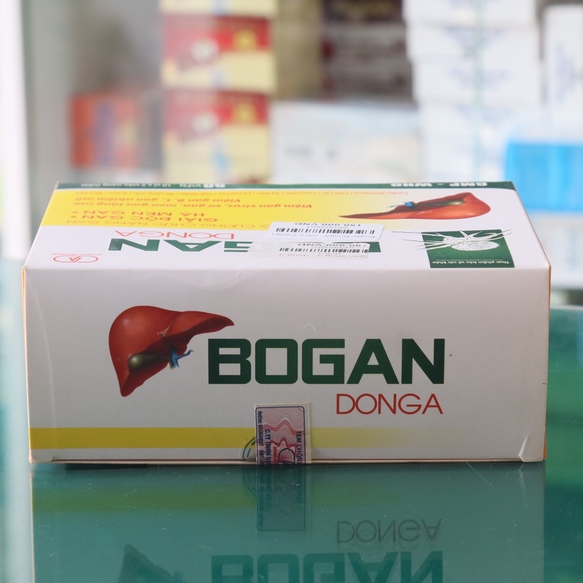 Bogan DongA - Hỗ trợ tăng cường chức năng gan, giải độc gan, hạ men gan (Hộp 5 vỉ x 10 viên) (Vietnam)