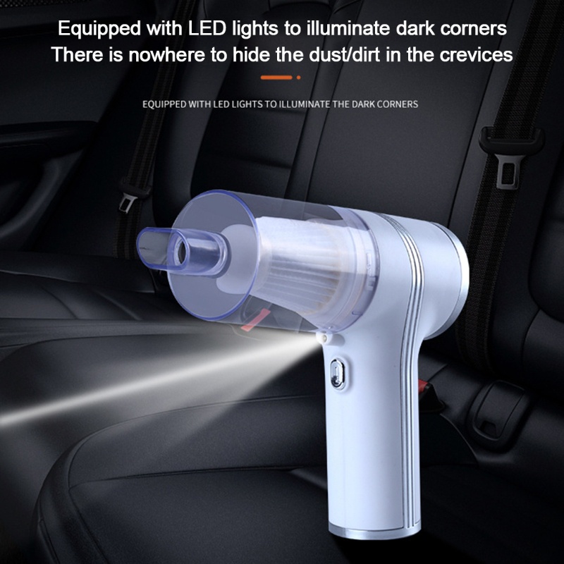 Máy Hút Bụi Cầm Tay Không Dây Công Suất Cao Cho Xe Hơi