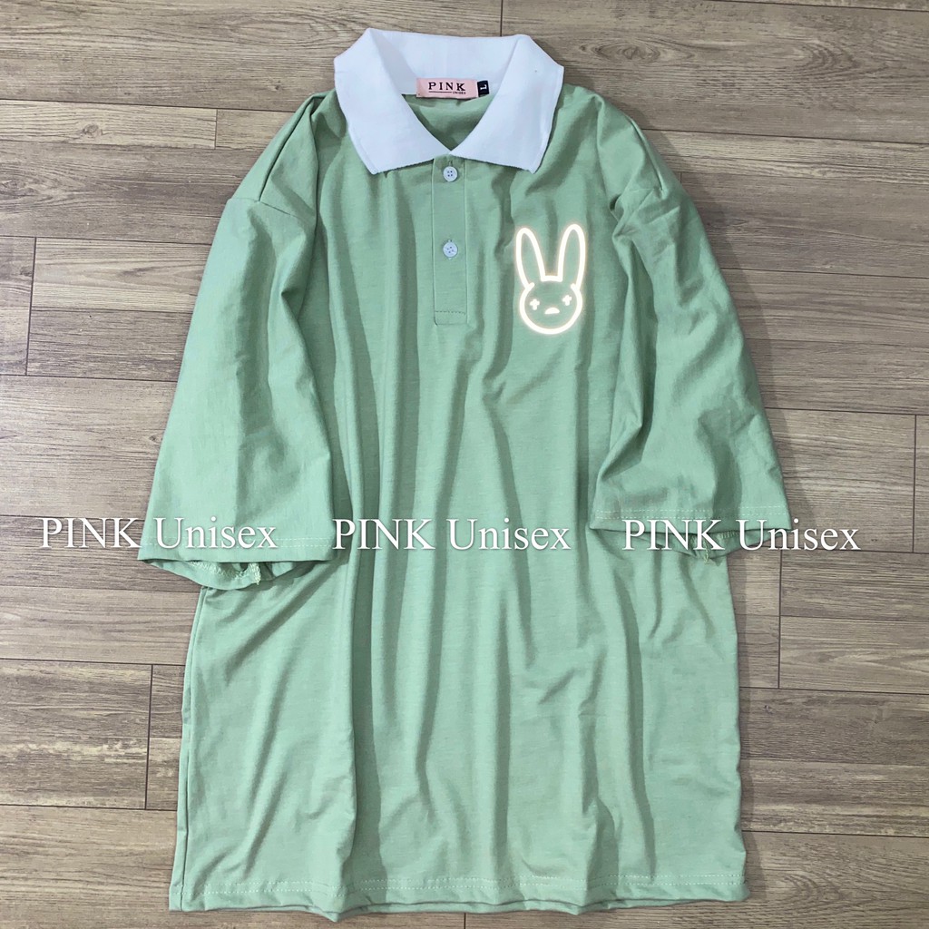 [ FULL SIZE + HÌNH THẬT ] Áo Polo PHẢN QUANG THỎ BUNNY