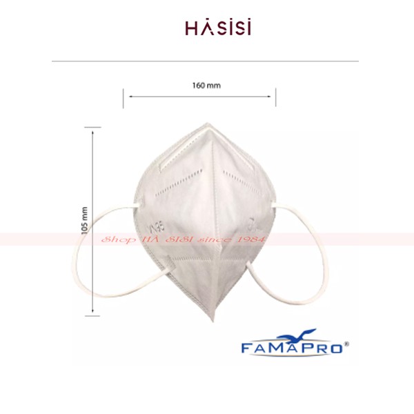 Khẩu Trang Y Tế FAMAPRO - VN95 Medical Face Mask (Hộp 10 Cái)