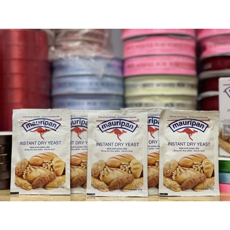 Men nở làm bánh mì lạt Mauri