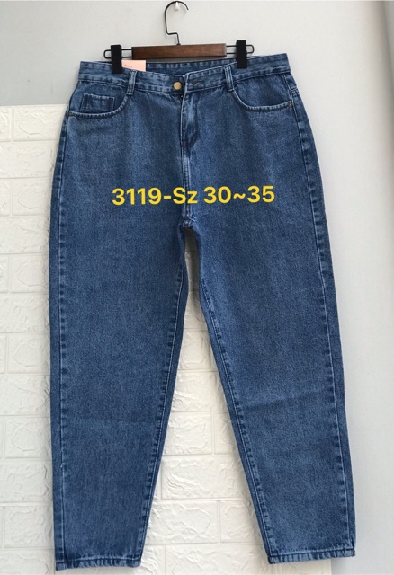 [Size Đại 30~36] Quần Baggy Boyfriend Bigsize Nữ - PHOM TO DÀI - Dành Cho Bạn Dáng Quả Táo- Cắt Rách Hông Đùi- MẪU CHUẨN | BigBuy360 - bigbuy360.vn