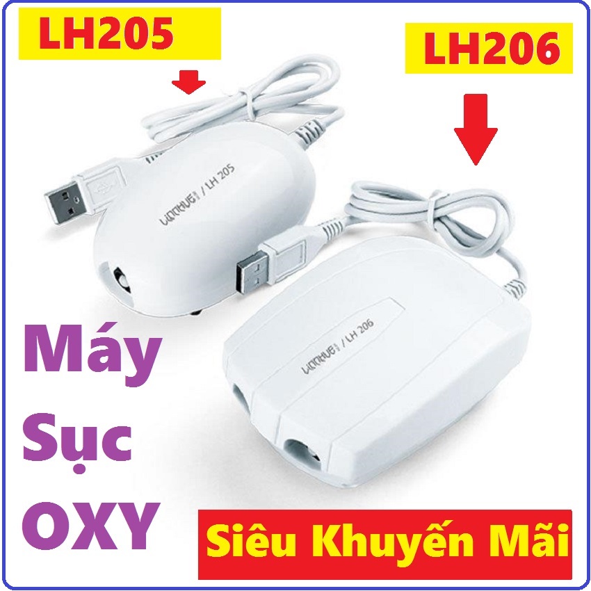 Máy Sục OXY Hồ Cá , Sục Khí Bể Cá USB Sanami Fishing SLK-9 Chuyên Dụng LH Loại Ổ Đơn , Ổ Kép Cao Cấp,Sục Thùng Đựng Cá