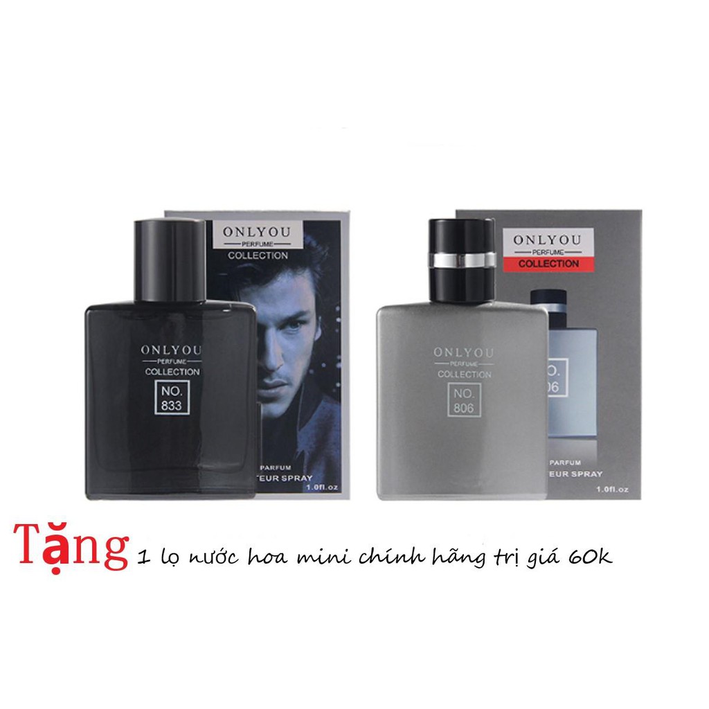 Nước hoa nam Only You lưu hương lâu, hàng chính hãng chất lượng cao 30ml tặng quà 30k - NH24 | BigBuy360 - bigbuy360.vn