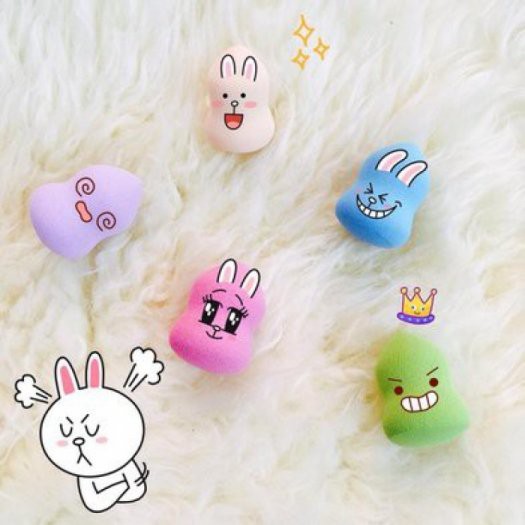 Mút trang điểm hình hồ lô /giọt nước(giao hình màu ngẫu nhiên)
