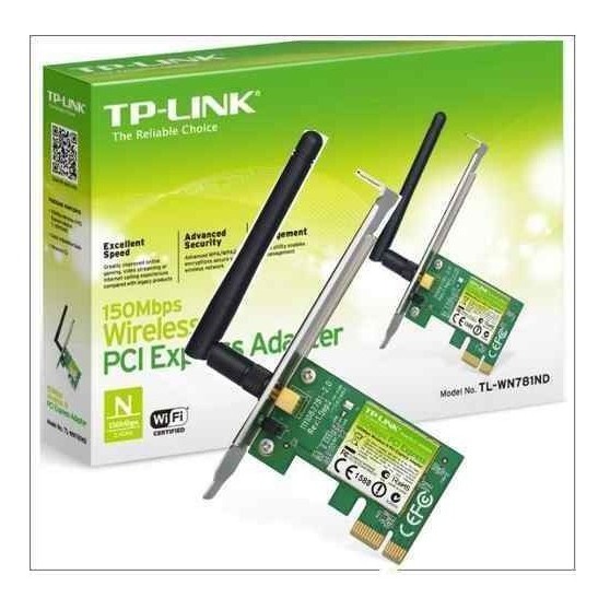 Bộ Thu WiFi TPLink TL-WN781ND PCI-Express 150Mbps chuẩn N | BigBuy360 - bigbuy360.vn