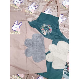 COMBO 2 CHIẾC TẠP DỀ HOA THỎ MẪU MỚI