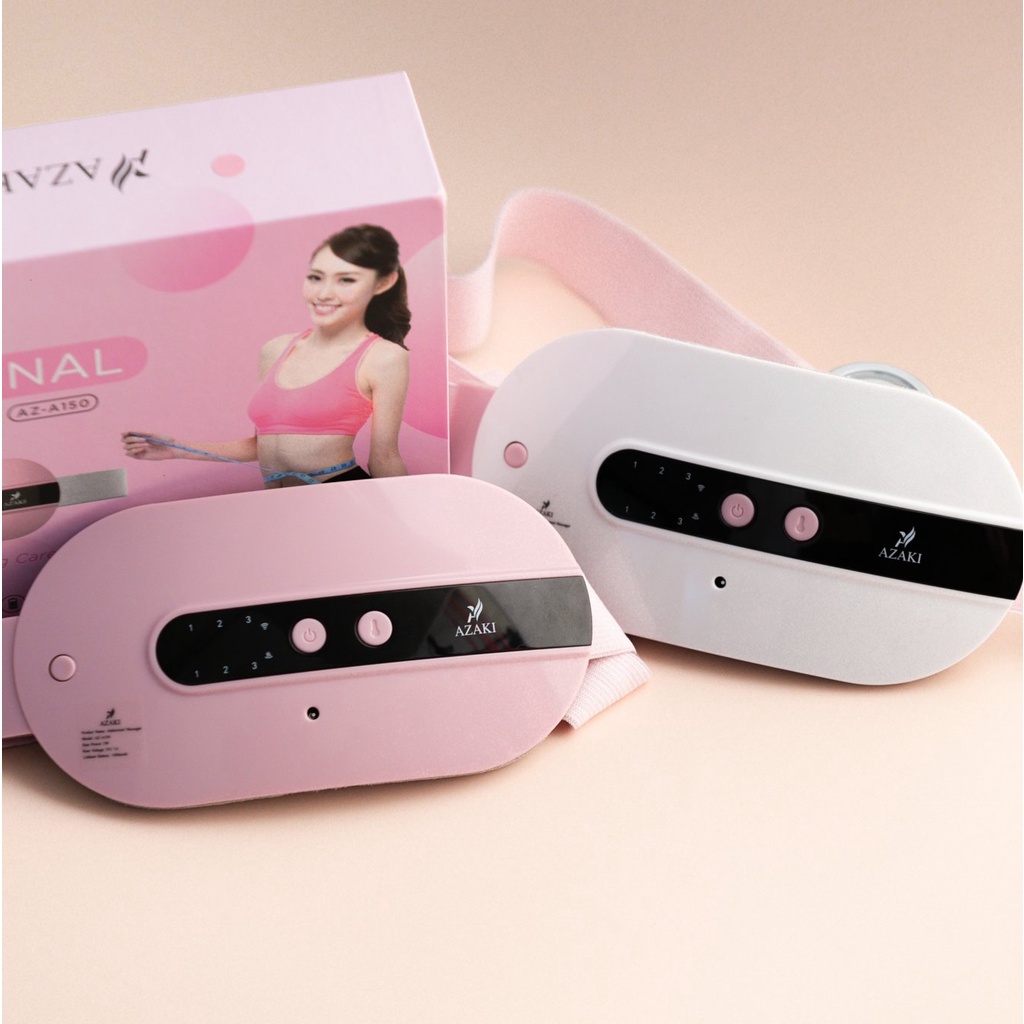 Máy massage giảm mỡ Bụng Chính hãng Nhật Bản Azaki A150, đánh tan mỡ bụng, làm săn chắc và giảm đạu bụng nhanh