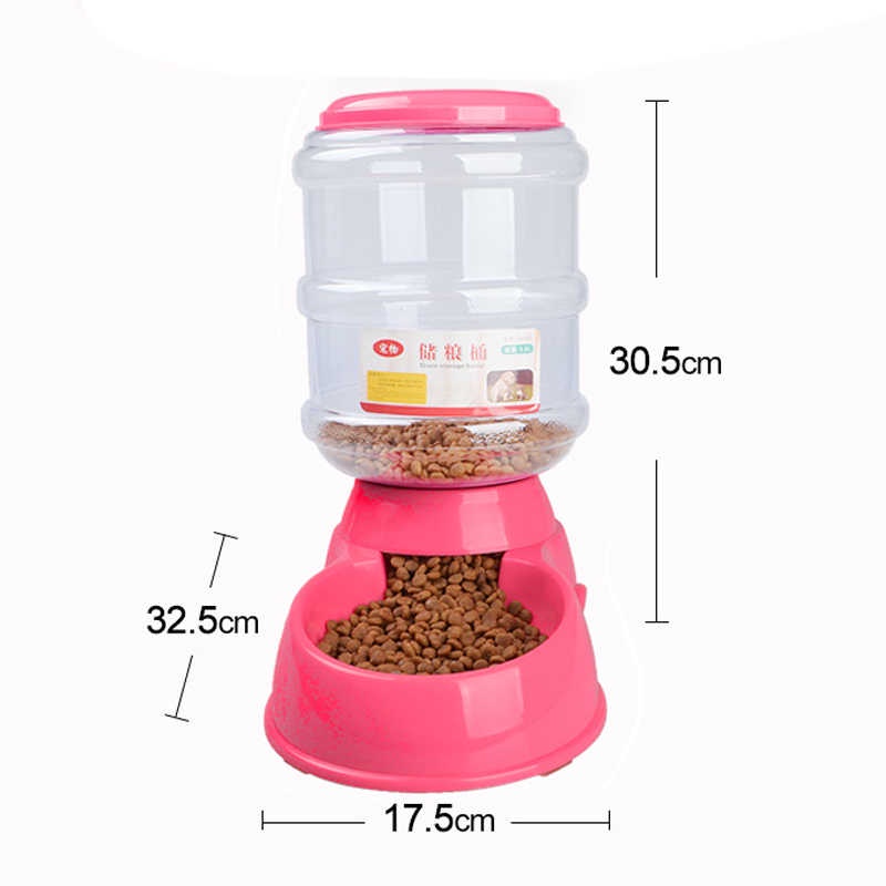 [Dung tích 3.5L] BÁT ĂN VÀ BÌNH NƯỚC BÁN TỰ ĐỘNG CHO CHÓ MÈO