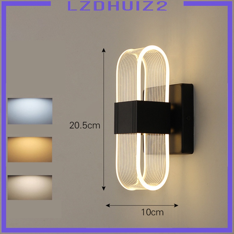 Đèn Led Gắn Tường Bằng Acrylic Hiện Đại Có Thể Điều Chỉnh Độ Sáng Cho Phòng Ngủ / Cầu Thang / Phòng Tắm