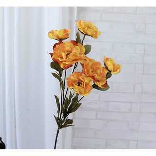 mẫu đơn khô cành cao -HOA lụa Hoa Giả