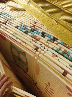 Thảm Xốp Gấp Hàn Quốc Cho Bé(1m8x2m)