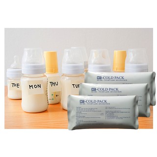 Đá khô gel giữ lạnh sữa và thực phẩm
