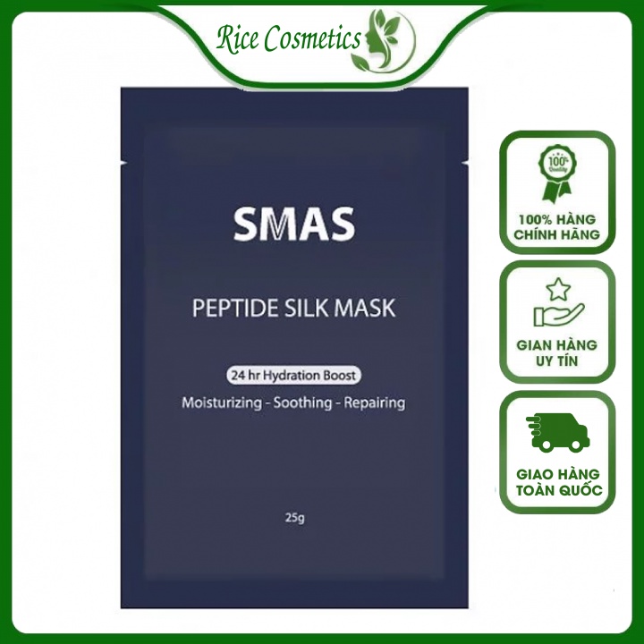 Mặt Nạ Dưỡng Và Phục Hồi Da SMAS Peptide Silk Mask Nhật
