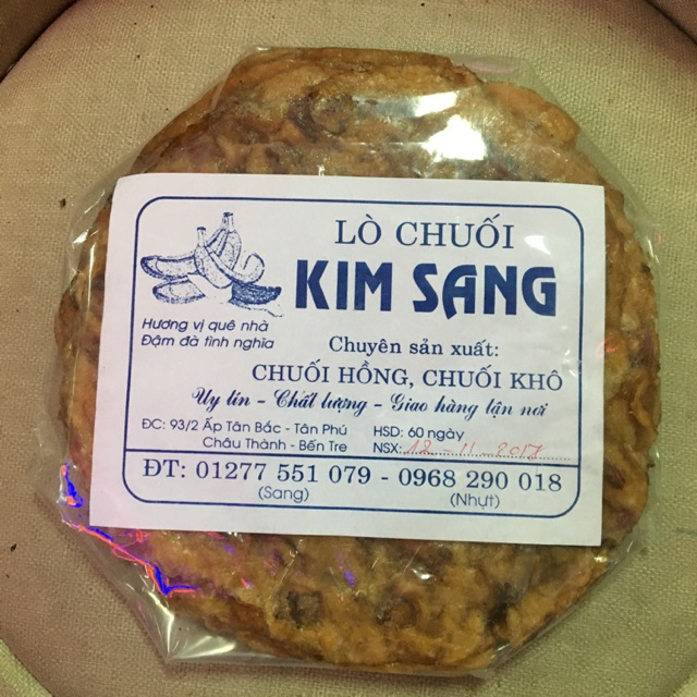 Chuối khô các loại đặc sản BẾN TRE