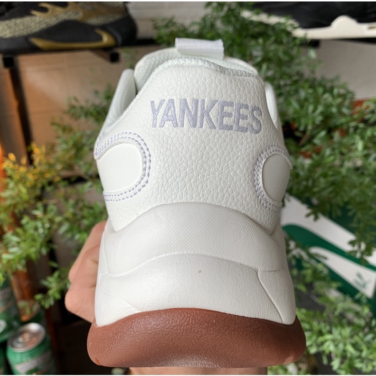 [ TẶNG Tất Cao Cấp - Giày S.Cấp]ZinVg Giầy Thể Thao Nam Nữ,Giầy MLB NY Đế Nâu Da Bò Cao Cấp Đế Cao Tăng Chiều Cao Full B