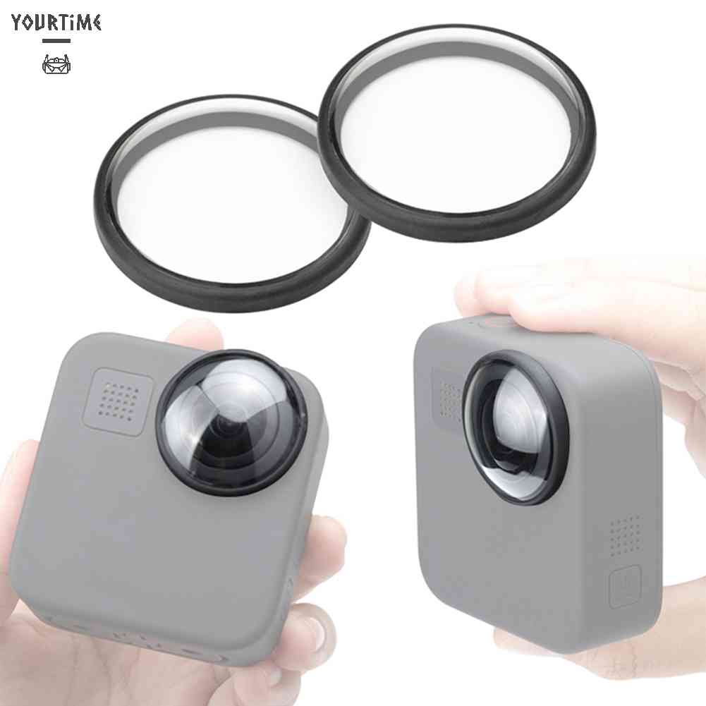 2 Nắp Ống Kính Chống Trầy Cho GoPro Max Action Camera