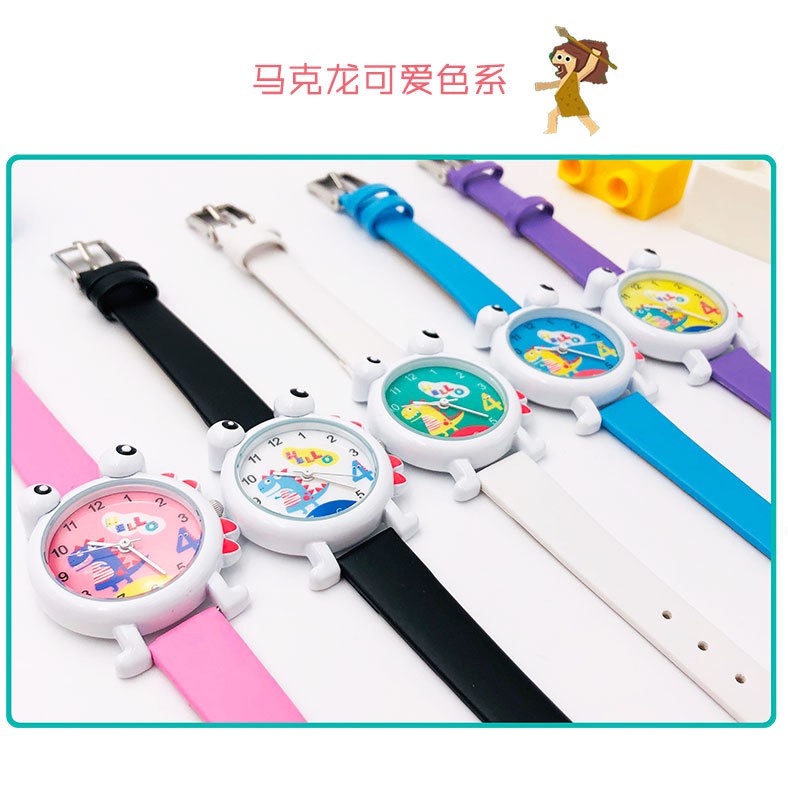 Đồng hồ thời trang trẻ em dây da tổng hợp Cá Sấu PKHRTE007 (đường kính mặt: 28mm)