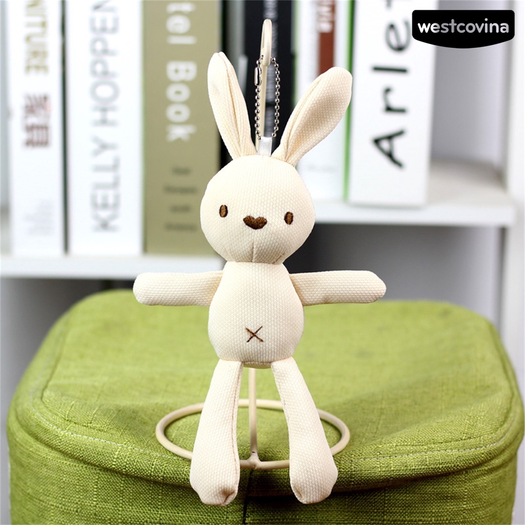 [Mới]❀Thú Nhồi Bông Hình Con Thỏ Mềm Mại Bằng Cotton PP