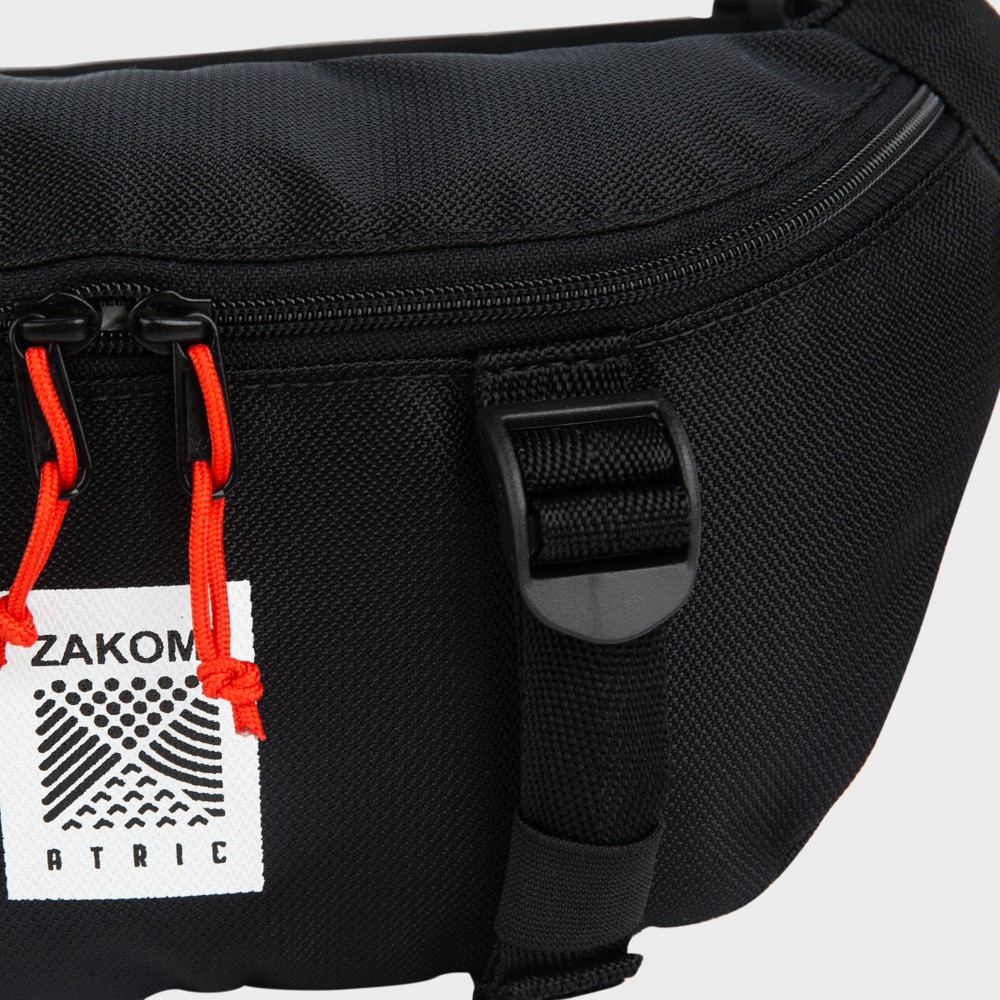 Túi đeo chéo ZAKOMI, túi bao tử UNISEX chất liệu vải chống thấm nước tiện dụng, mang đi chơi - BẢO HÀNH 12 THÁNG