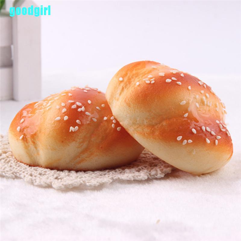 Đồ Chơi Bóp Squishy Hình Bánh Mì Kawaii Mềm Mại 8cm