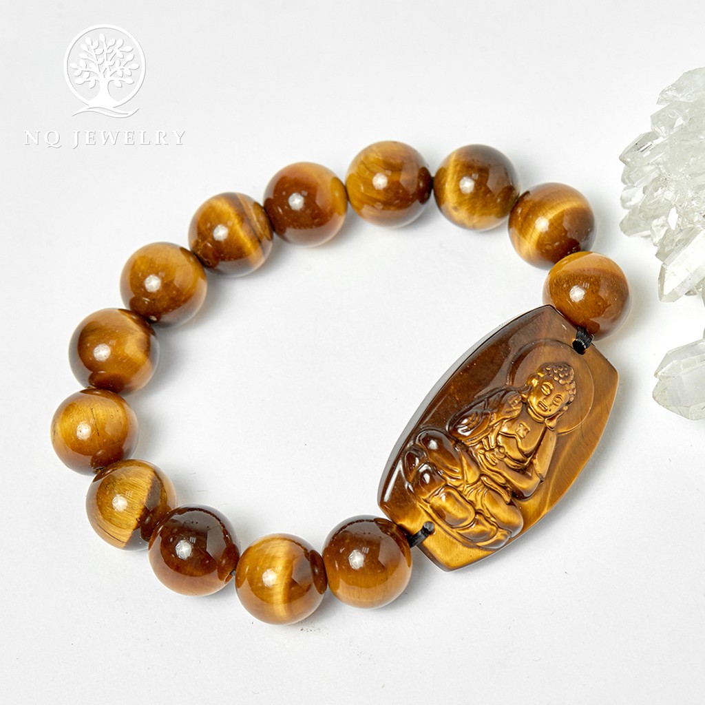 Vòng tay vàng nâu phật bản mệnh - NQ Jewelry