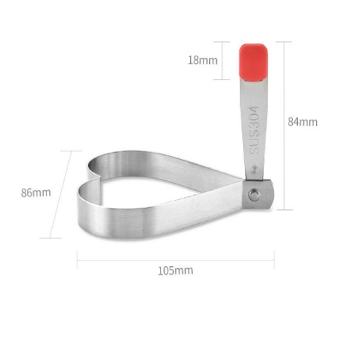 Khuôn chiên trứng, nhiều hình dạng, inox 304