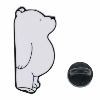 Huy Hiệu Cài Áo Hình We Bare Bears