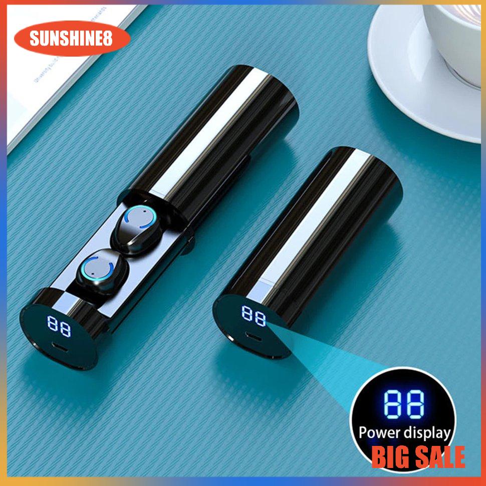 Tai nghe thể thao không dây 5.0 f9-6 có màn hình hiển thị