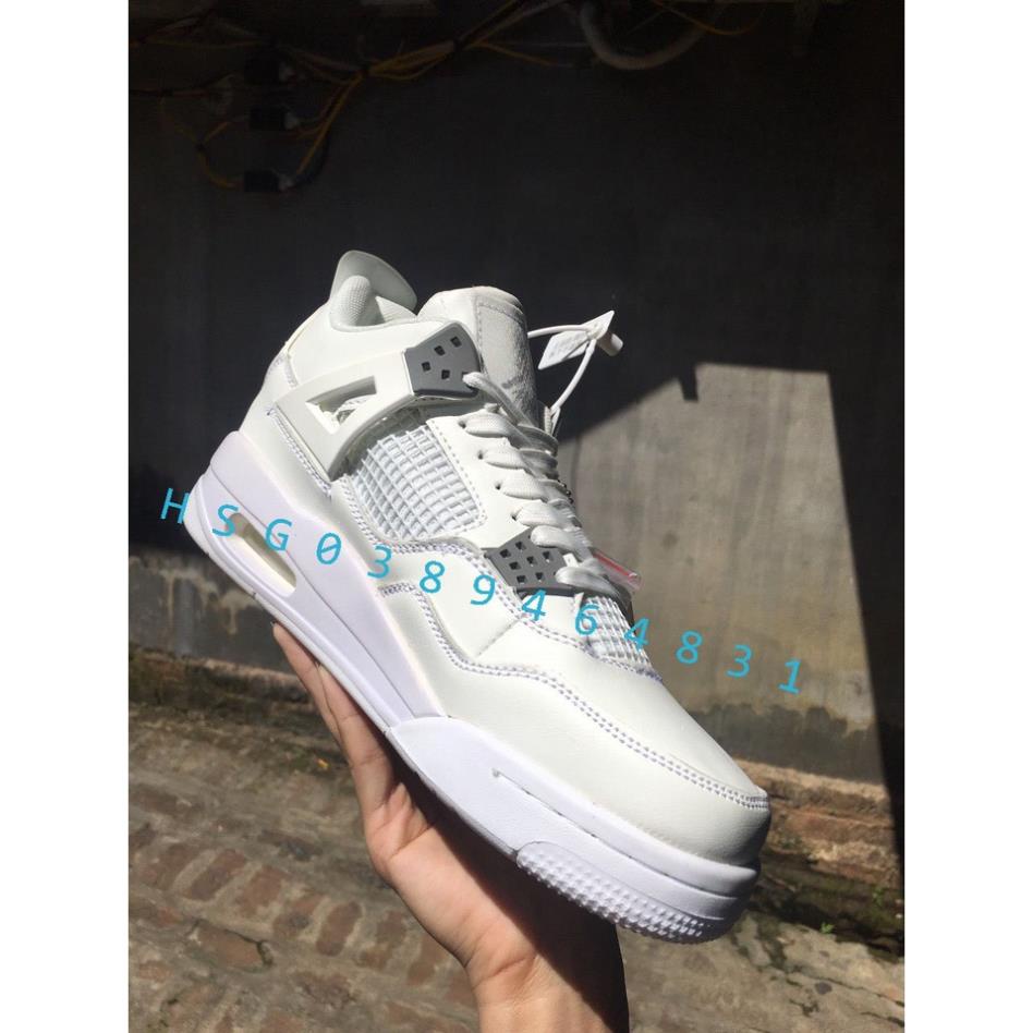 [Freeship+Box Bill] Giày Sneaker 𝐉4 Xanh Dương, vàng kem, trắng Full Box Freeship HS