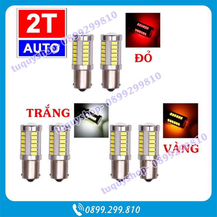 01 Bóng đèn led chân 1156,sử dụng cho đèn phanh,xi nhan,đèn lùi,đèn de,đèn hậu cho ô tô xe máy  SKU 337