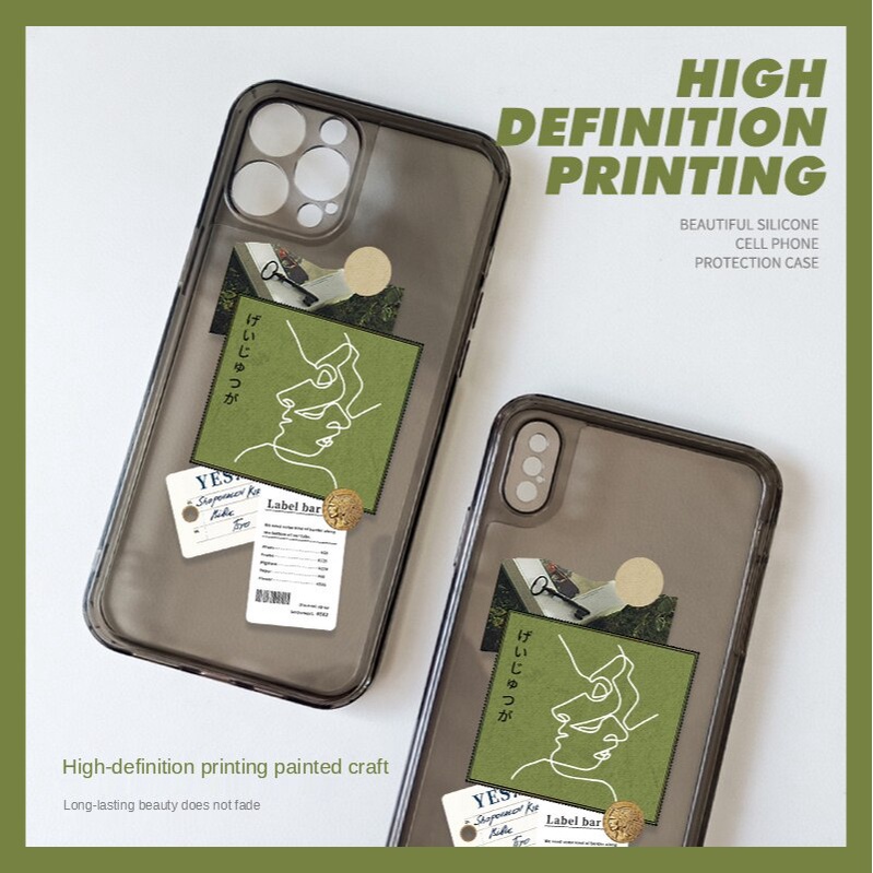 Ốp lưng iphone ốp Điện Thoại Tpu Mềm Trong Suốt Thời Trang Cho Iphone Xs 12 Mini 11 Pro Max Xs Max Xr 6s 8 7plus