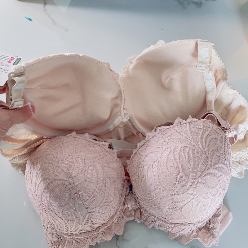 Áo ngực ren đệm vừa size to 38,40,42
