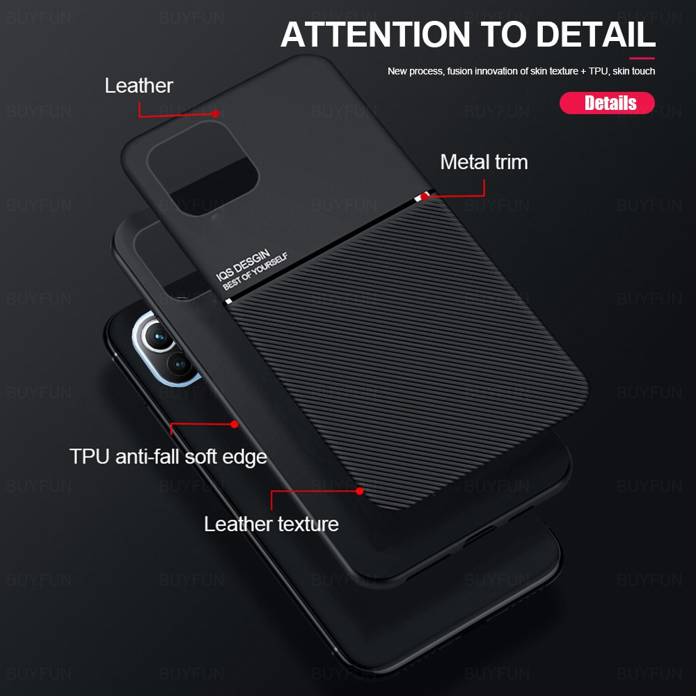 Ốp Lưng Có Vòng Nhẫn Nam Châm Hít Xe Hơi Cho Xiaomi Mi 11 Lite 5g Xiaomi 11 Lite 11lite 5G NE Mi 11lite