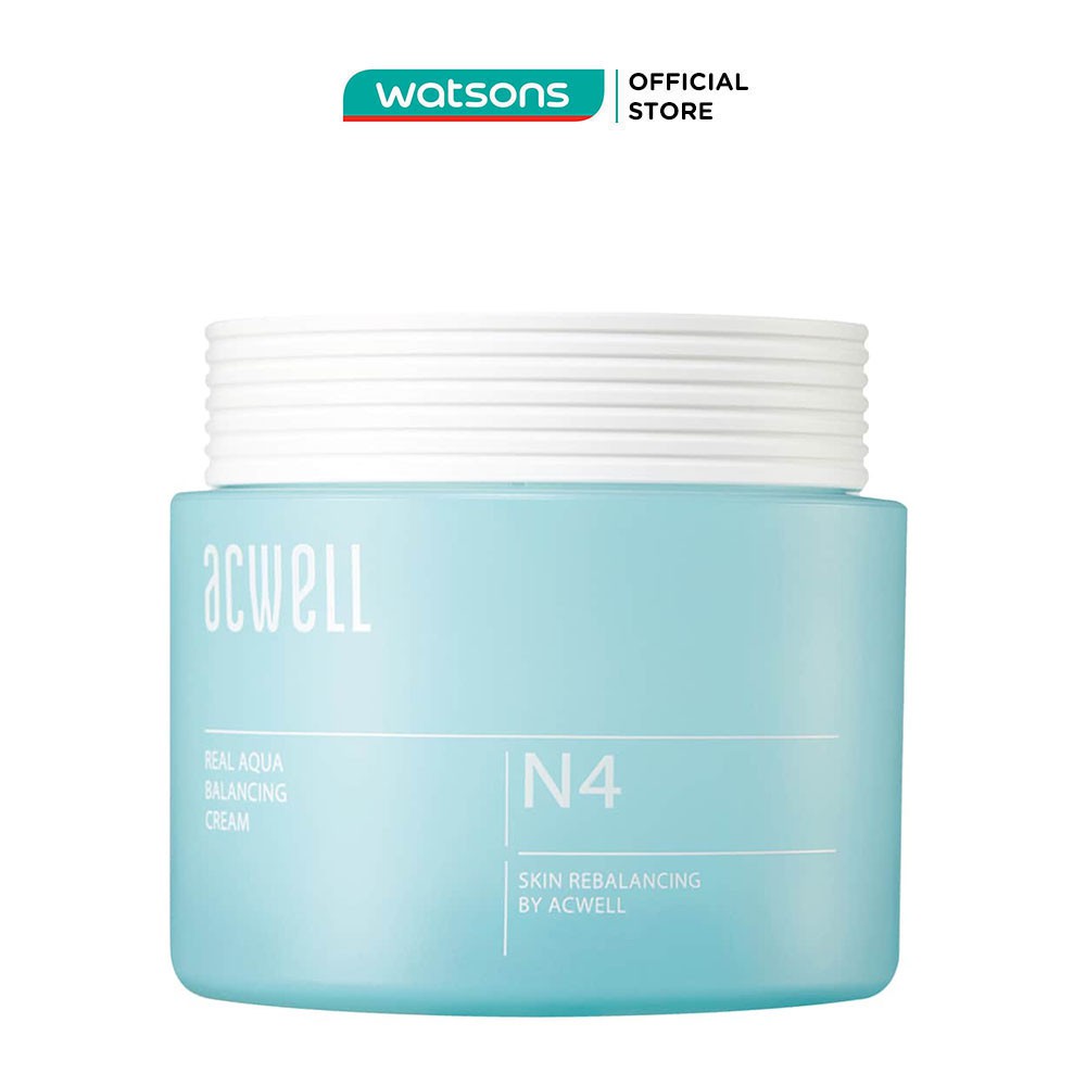 Kem Dưỡng Acwell Real Aqua Balancing Cream Cấp Nước 50ml