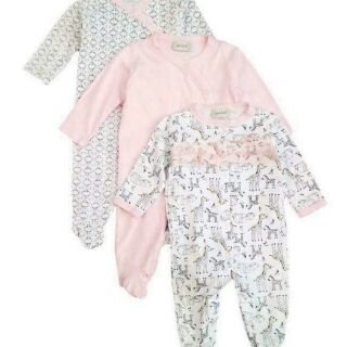 Set 3 bộ body ren cho bé gái